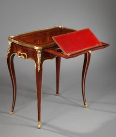 Louis XV Style Reading Table Attributed to H. Dasson, France, Circa 1885