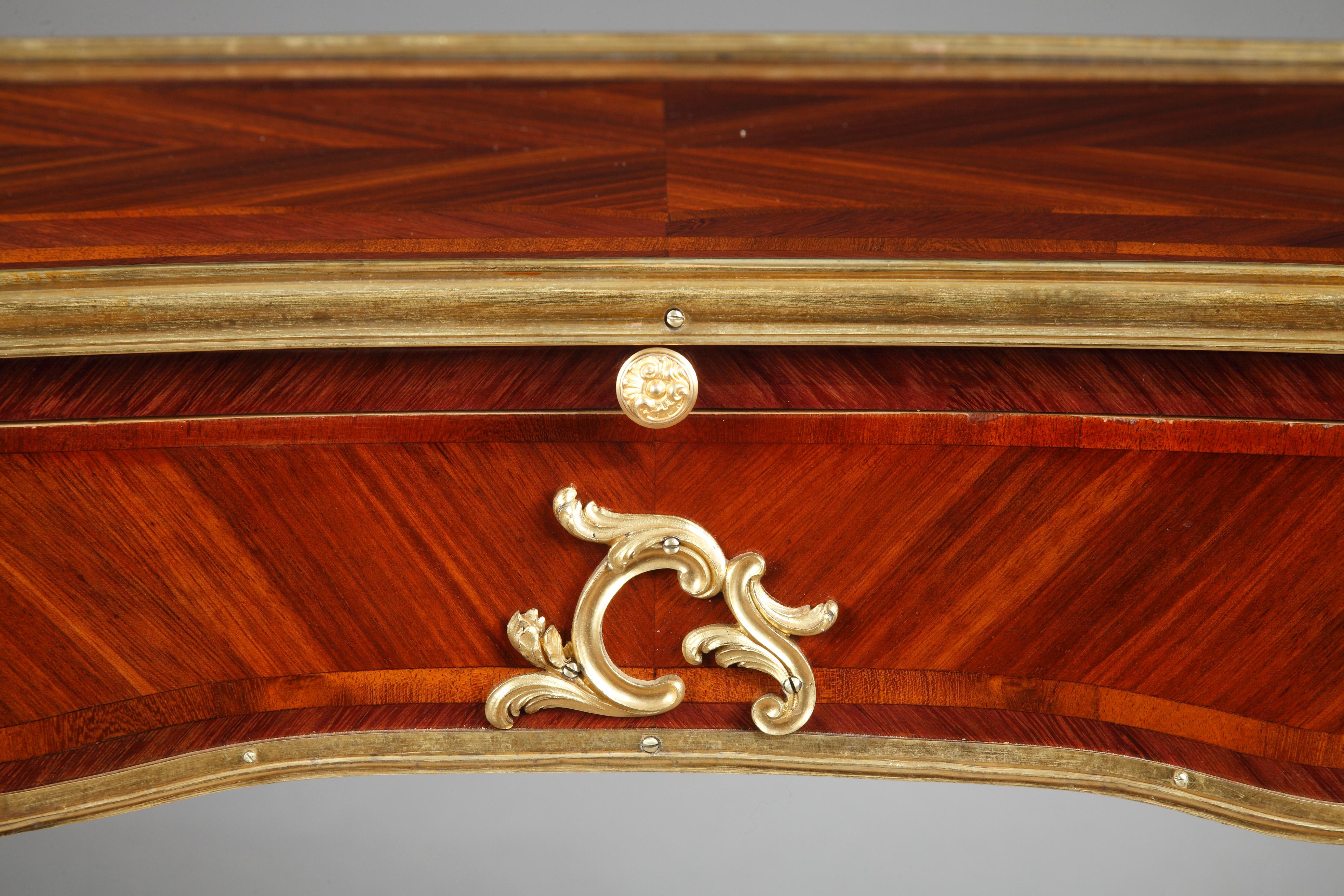 Louis XV Style Reading Table Attributed to H. Dasson, France, Circa 1885 For Sale 3