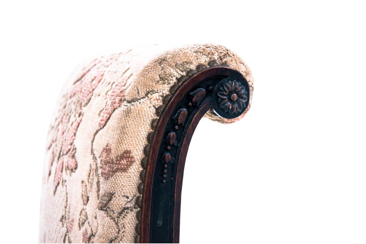 Louis XV Style Seat, Mid. XX Century In Good Condition In Chorzów, PL