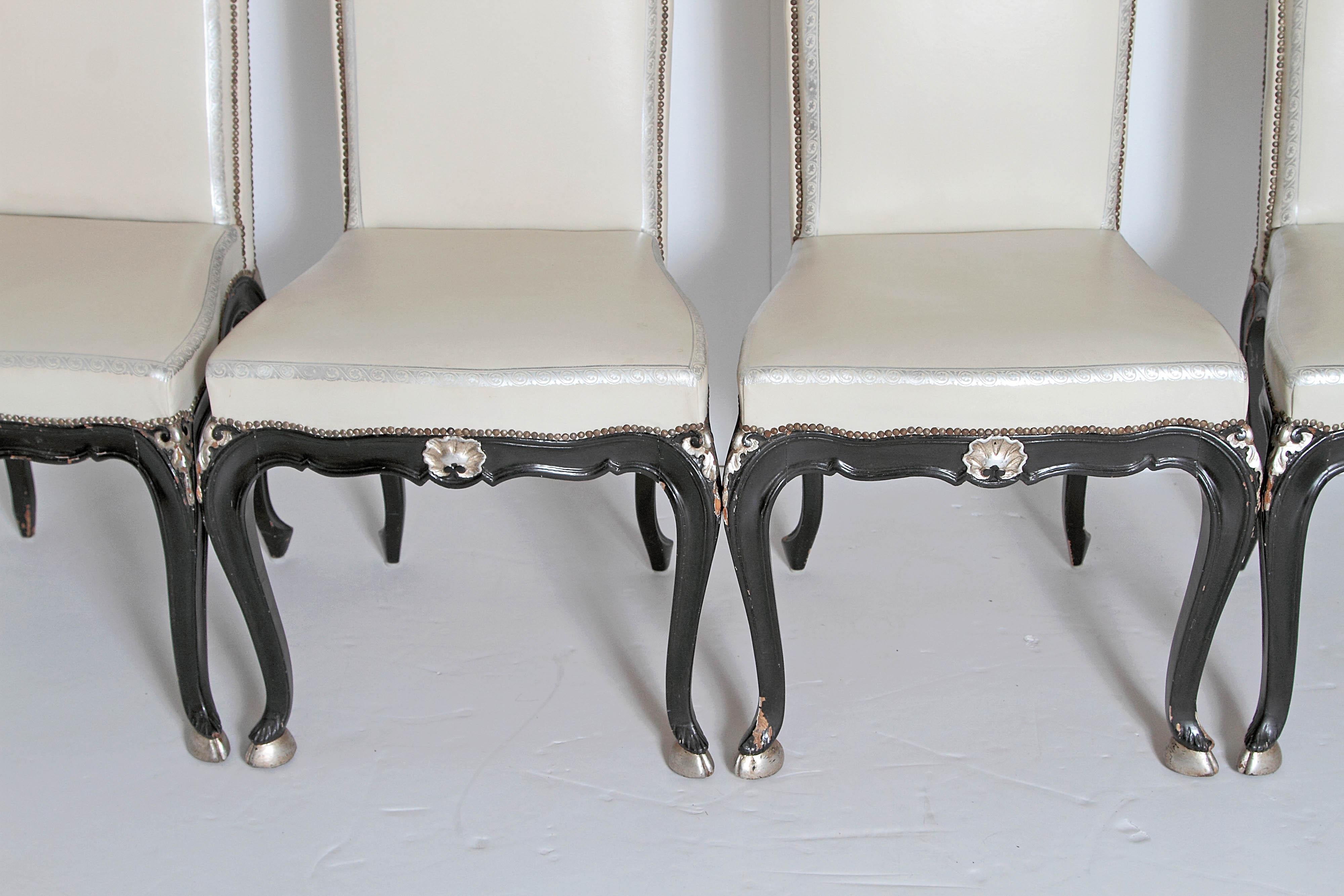 Louis XV Style Set of 12 Dining Chairs 4