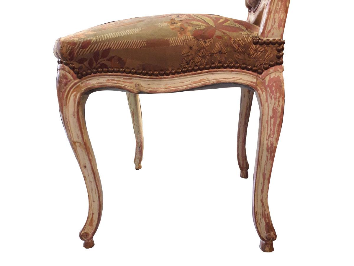 Louis XV Stil Satz von 4 Stühlen im Zustand „Gut“ im Angebot in Cranbrook, Kent