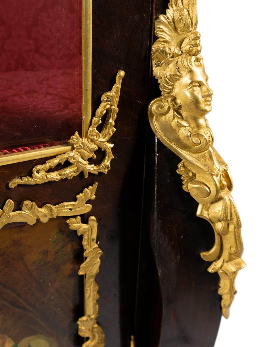 Bronze Louis XV Style Showcase 19th Century For Sale