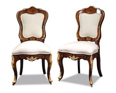 Sedie laterali in stile Luigi XV