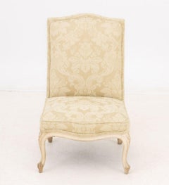 Louis XV Style Silk Upholstered Child's Chair