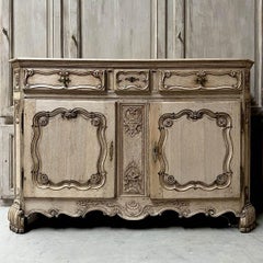 Louis XV style stripped oak Liège sideboard
