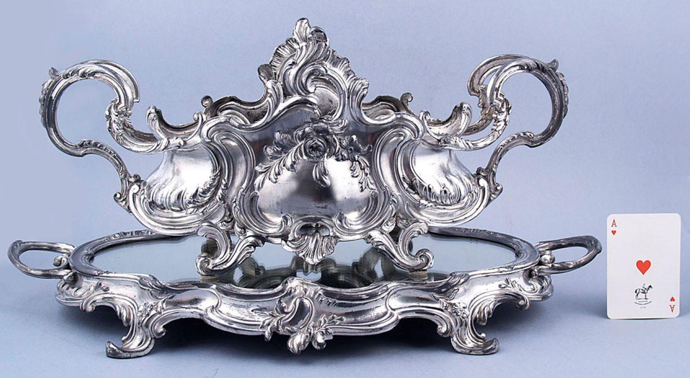 Louis XV Style Table Centerpiece, France, circa 1900 For Sale 9