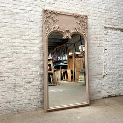 Louis XV Style Trumeau Mirror