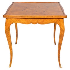 Louis XV Style Tulipwood Card Table