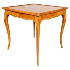 Louis XV Style Tulipwood Card Table