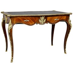 Louis XV Style Tulipwood Writing Table