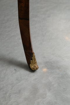 Louis XV Style Two-Drawer Commode with Marble Top, 20th Century