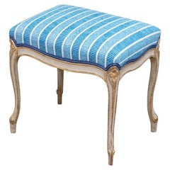 Louis XV Style Upholstered Bench