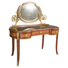 Louis  Vanità in stile XV con specchio in bronzo  Brisk One Maison Forest