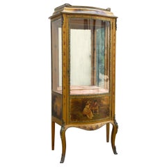 Louis XV Style Verni Martin Cabinet in the Manner of Linke