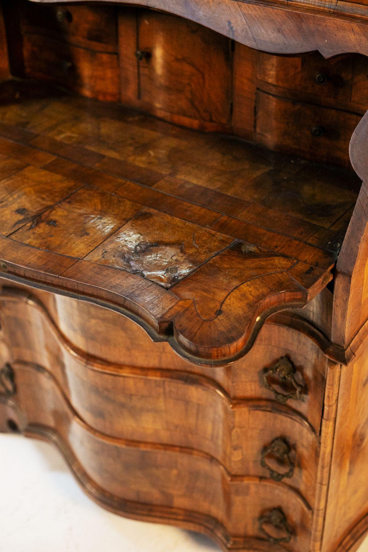 Louis XV Style Walnut Root Cabinet 19th Century For Sale 7