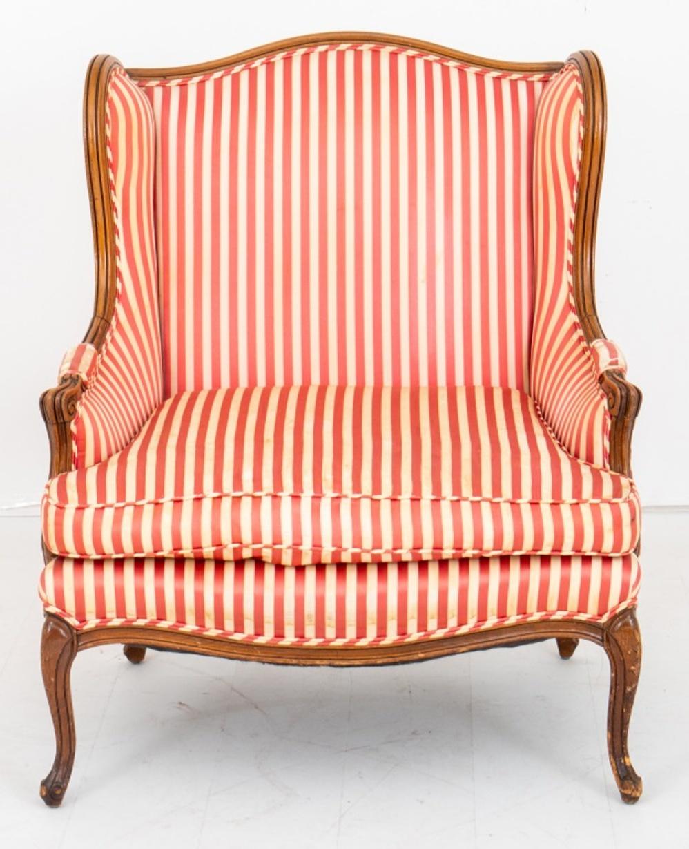 20th Century Louis XV Style Wingchair or Bergere For Sale