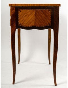 Louis XV Style Wood Veneer Dressing Table, 19th Century