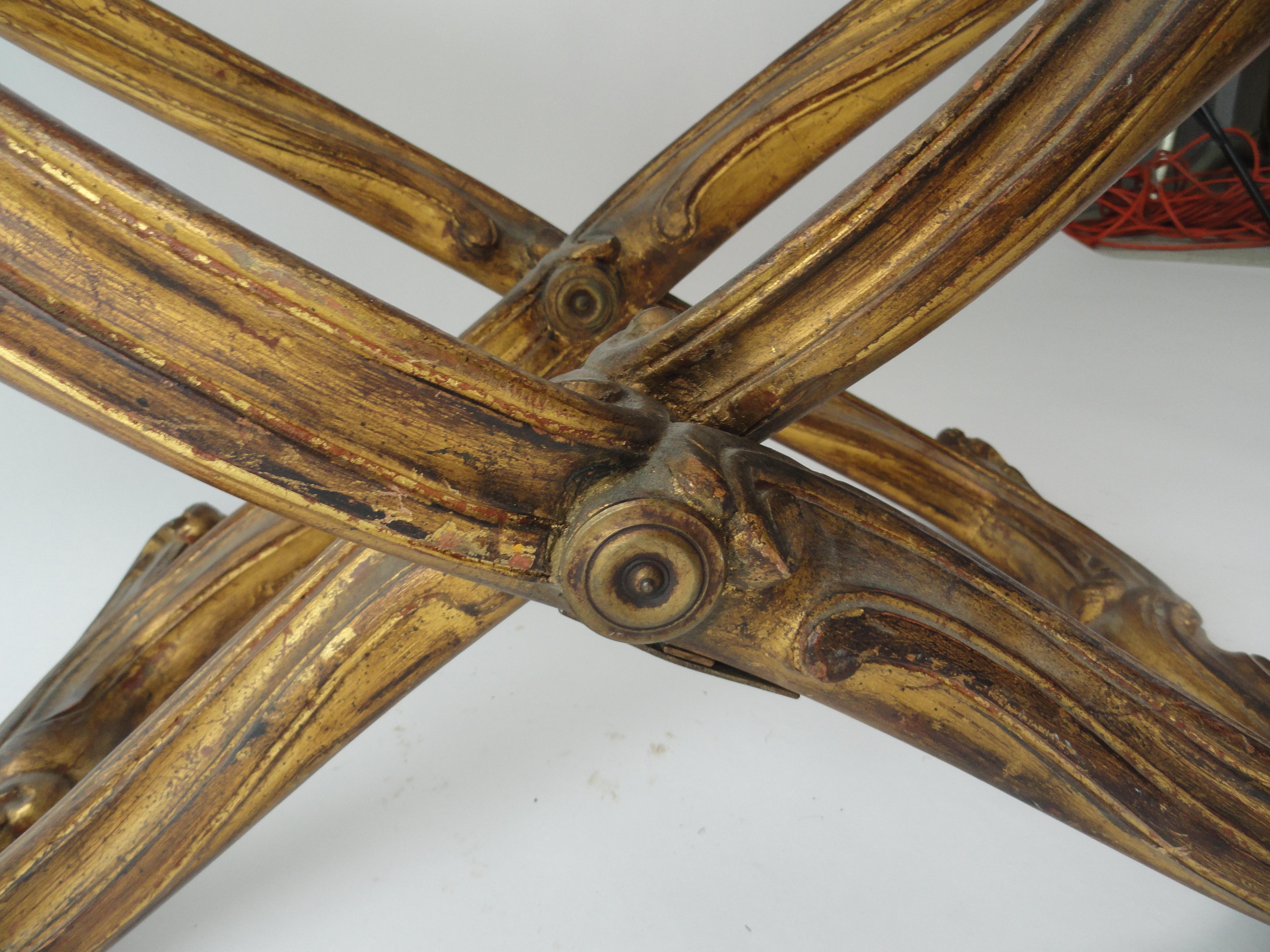 Louis XV-Style X-Base Table For Sale 2