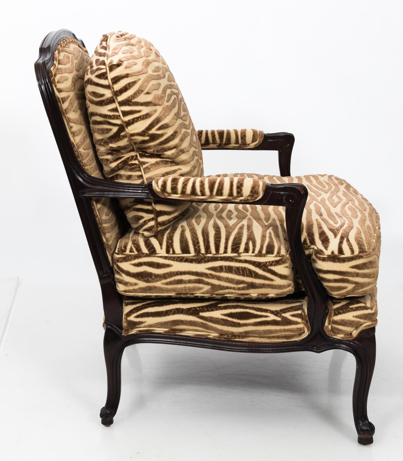 Chair Plus Ottoman For Sale 1