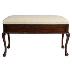 Louis XV Upholstered Storage Bench