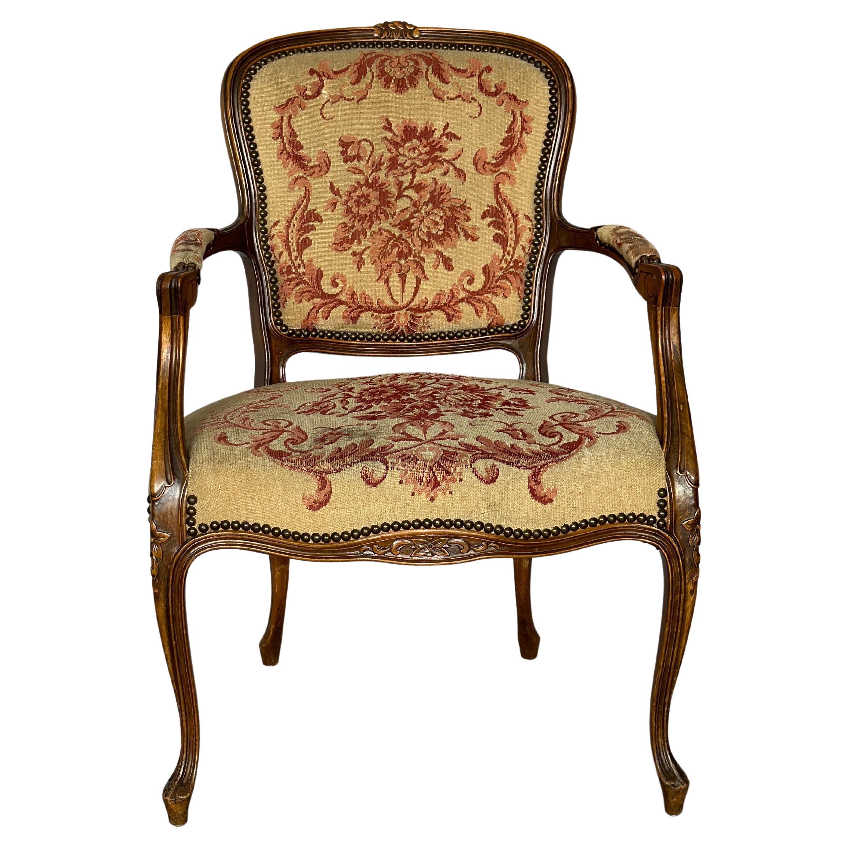 Louis XV Vintage Armchair 1960s