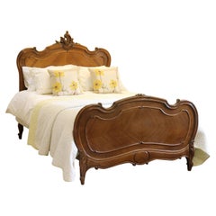 Louis XV Walnut Antique Bed WK152