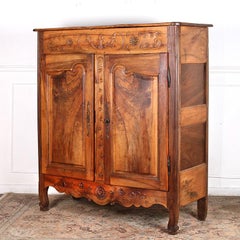 Louis XV Walnut Buffet, Circa 1790