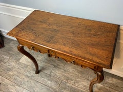 Louis XV Walnut Console Table