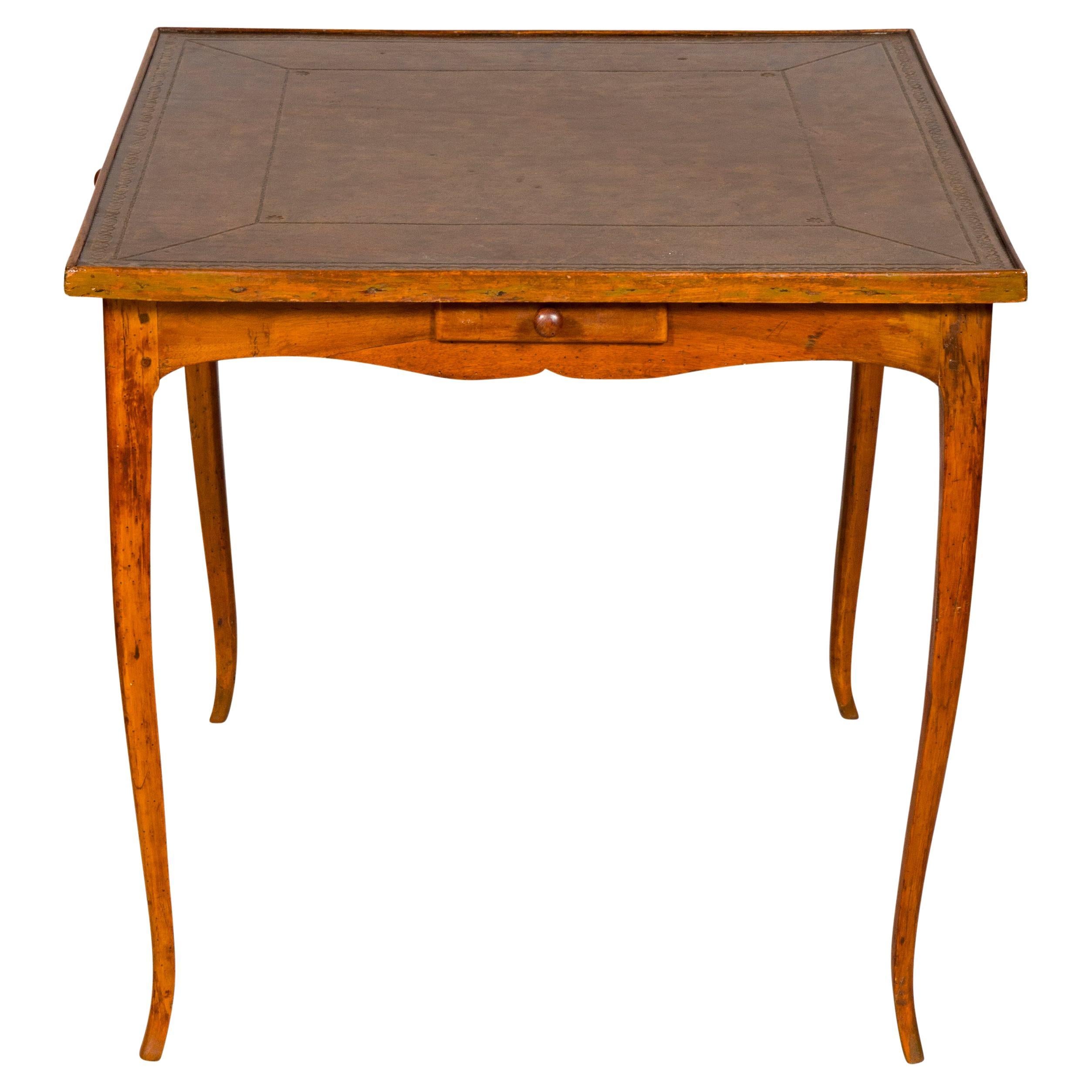 Louis XV Walnut Games Table For Sale