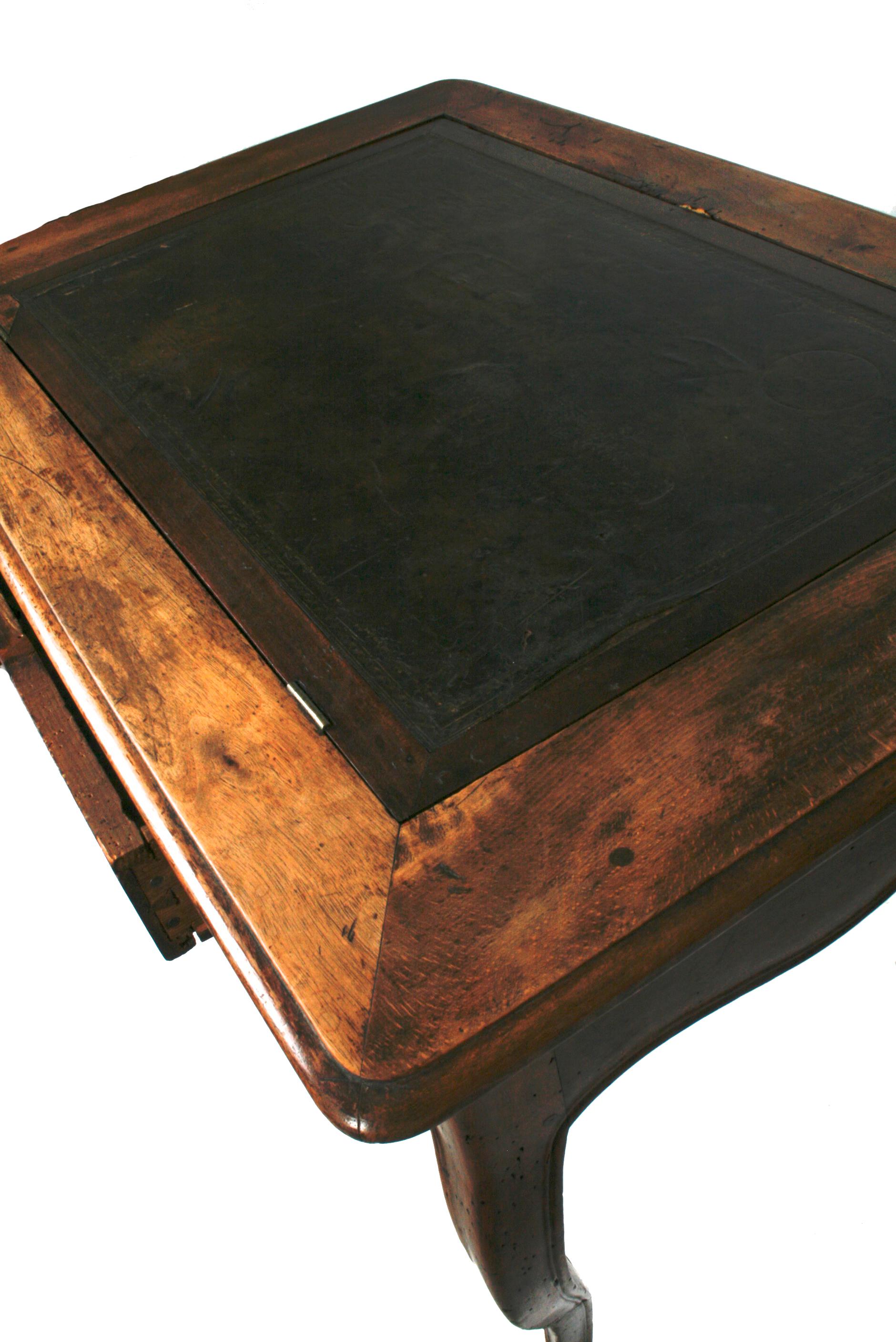 18th Century Louis XV Walnut Reading or Writing Table, c1770