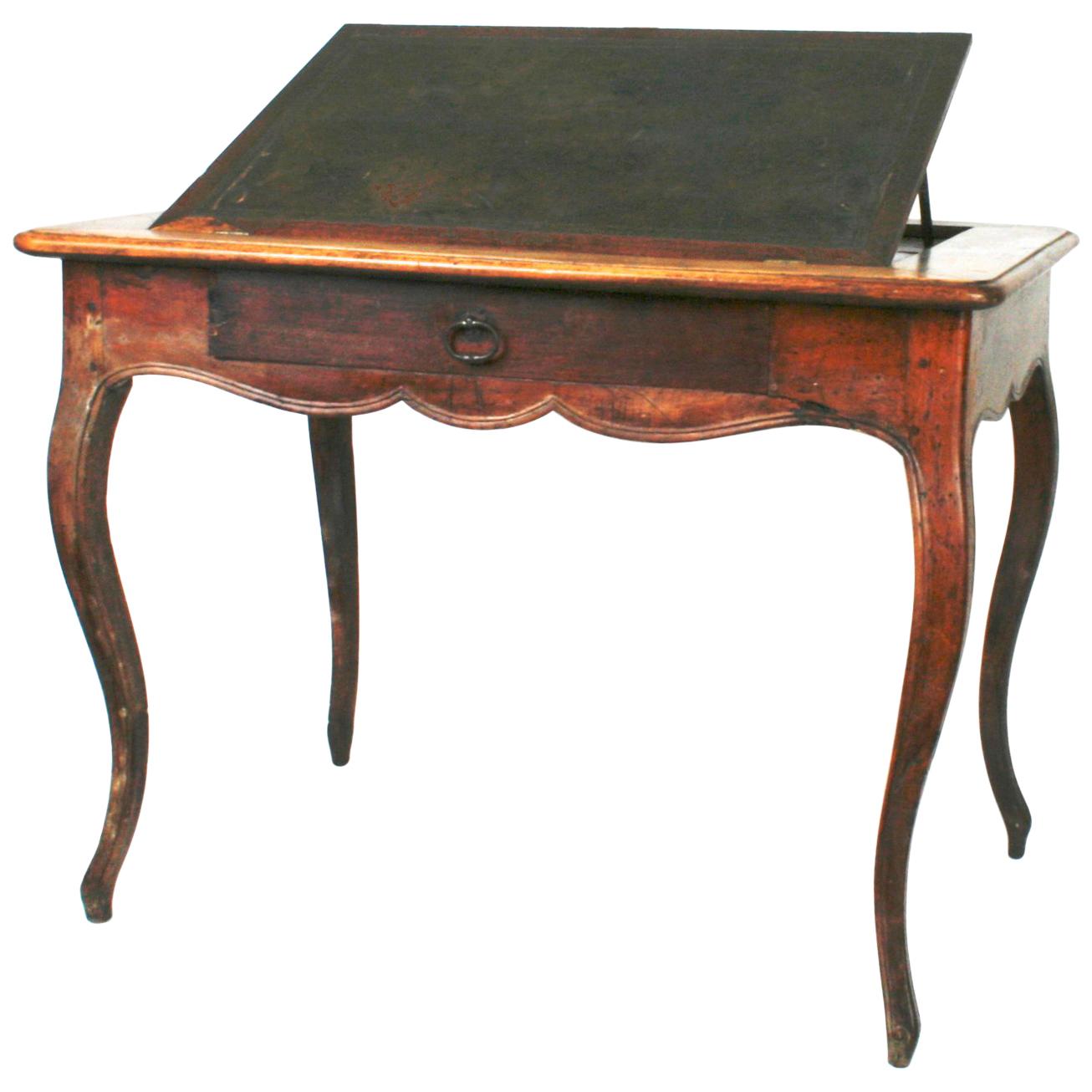 Louis XV Walnut Reading or Writing Table, c1770
