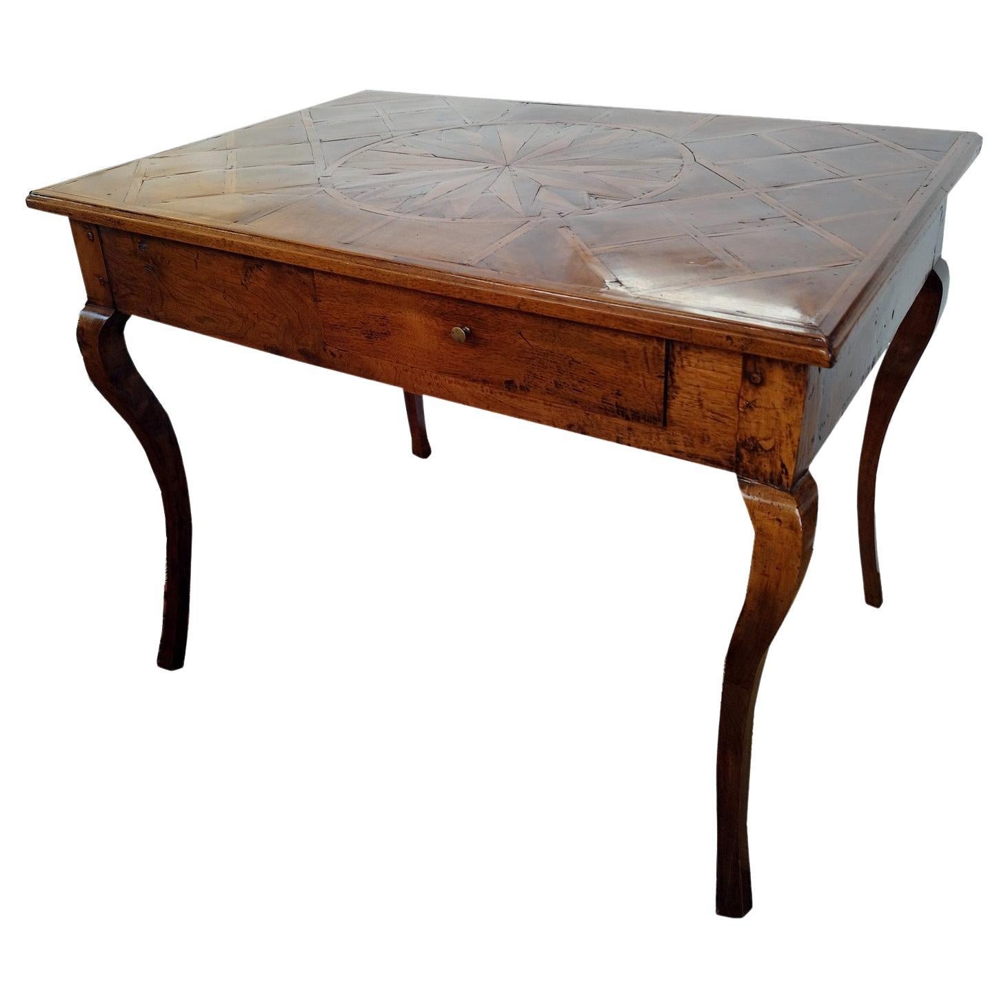 Louis XV Walnut Side Table