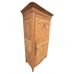Louis XV Wardrobe In Fruit Wood, Mid 19th Century