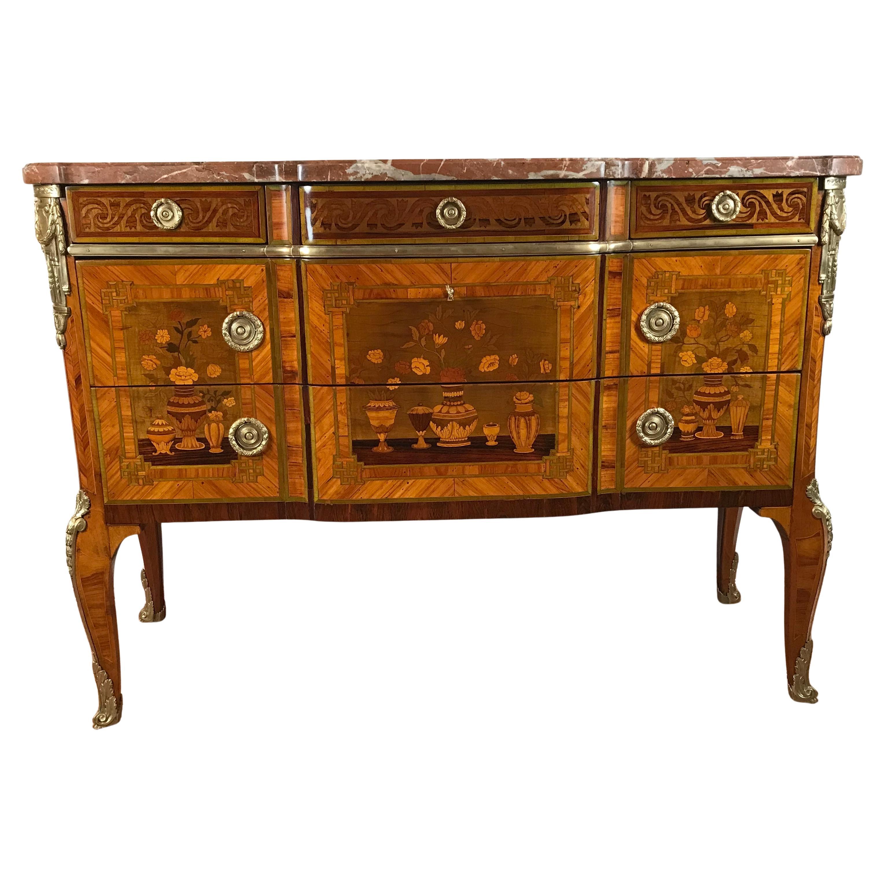 Marquetry Kommoden