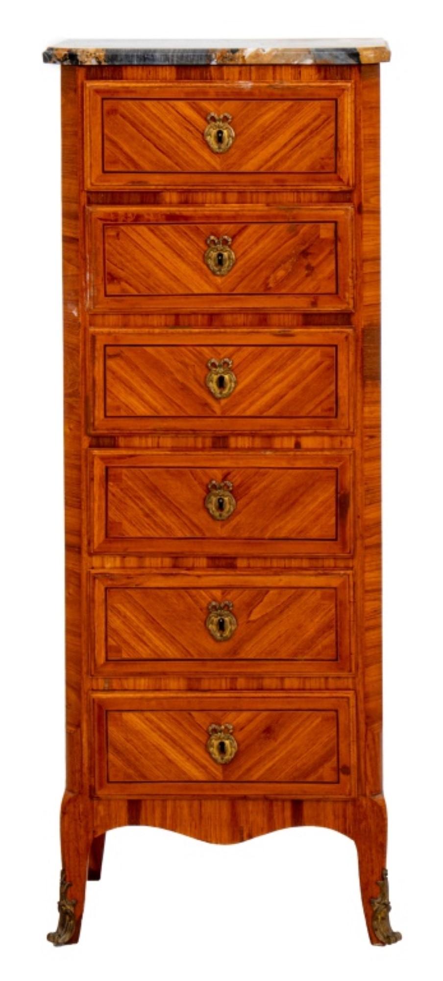 Louis XV/XVI Transitional Style Chiffonier, 19th C For Sale