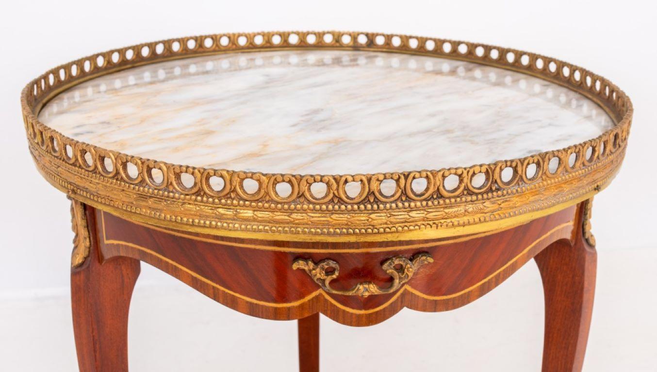 Louis XV / XVI Transitional Style Side Table For Sale 1
