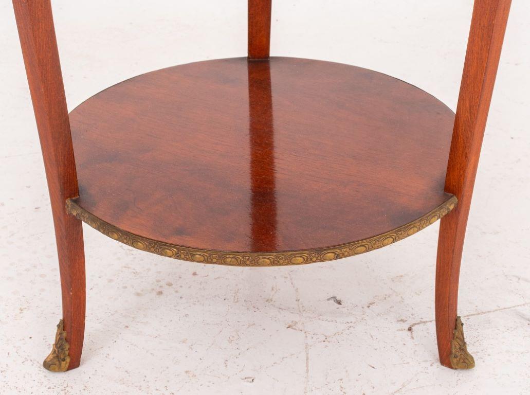 Louis XV / XVI Transitional Style Side Table For Sale 2