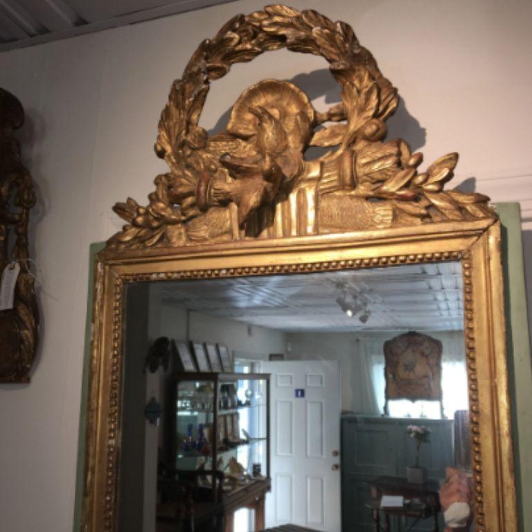 19th Century Louis XVI 18th Century French Provincial Mirror