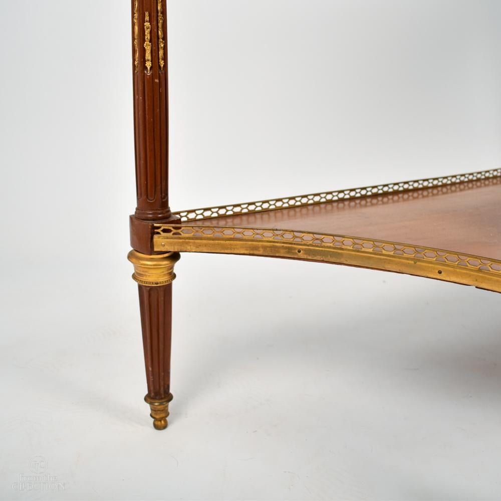 Marble-Topped Regency Desert Table Circa. 1820 In Good Condition In Lincoln, GB