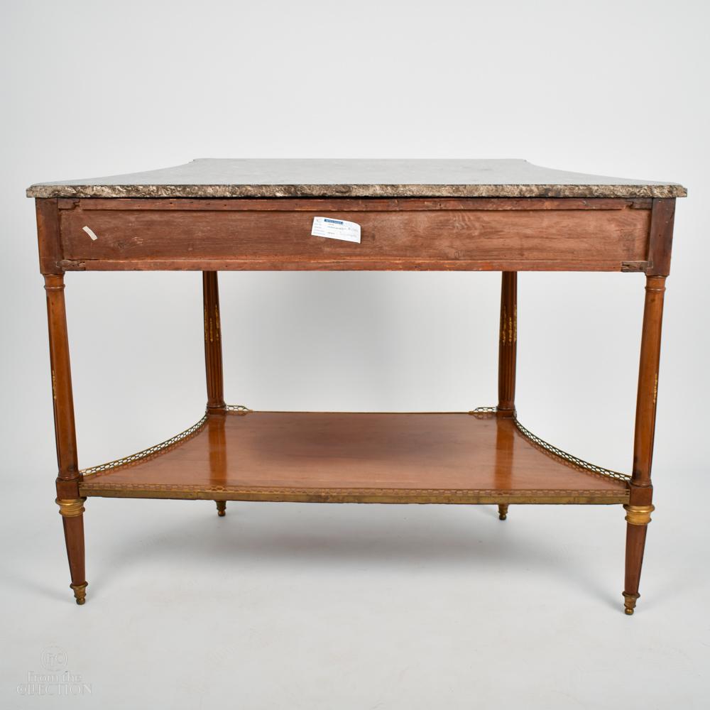 Early 19th Century Marble-Topped Regency Desert Table Circa. 1820
