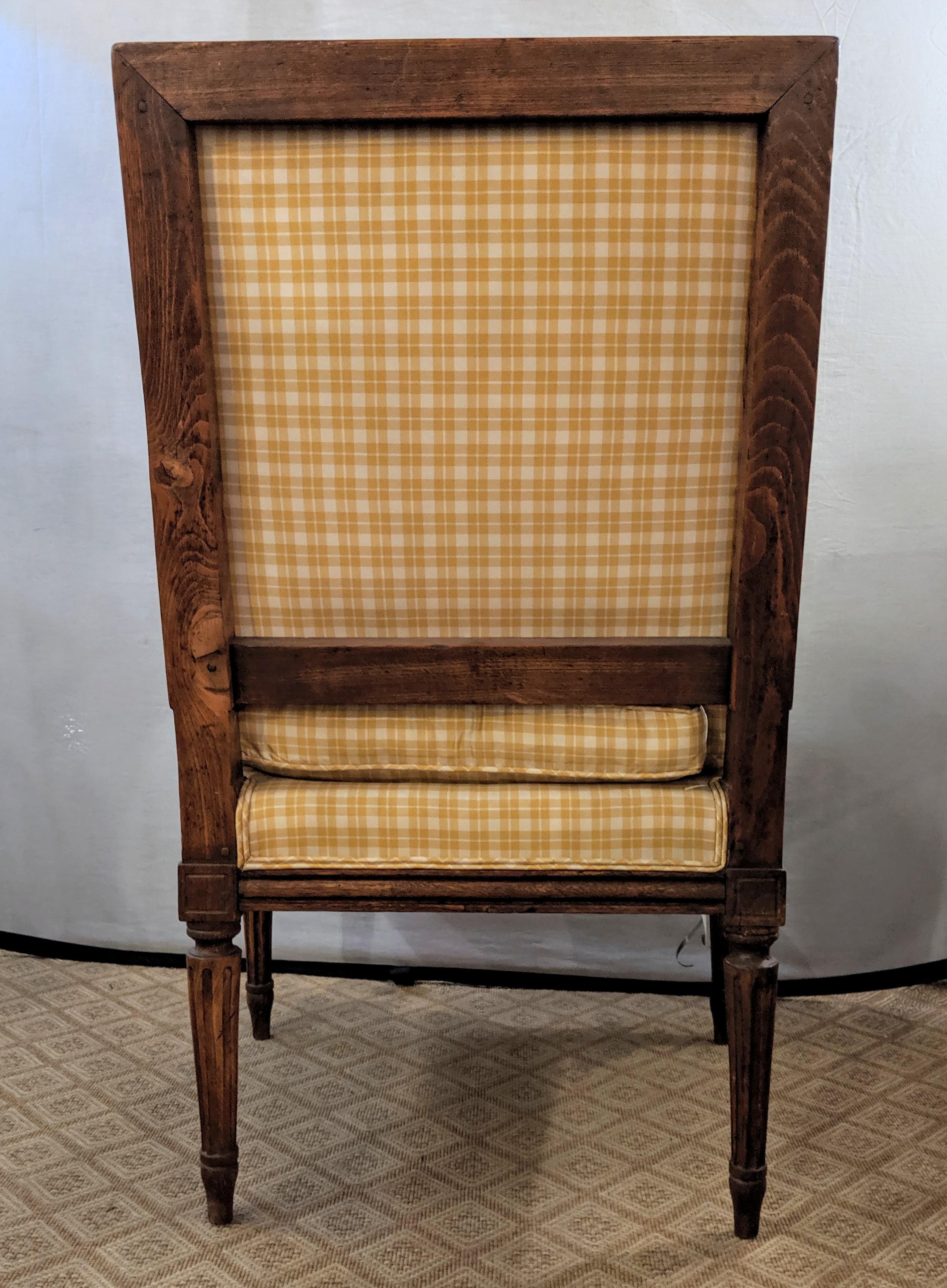Louis XVI 19th Century Armchair/Fauteuil/Bergere or Office Desk Chair 1