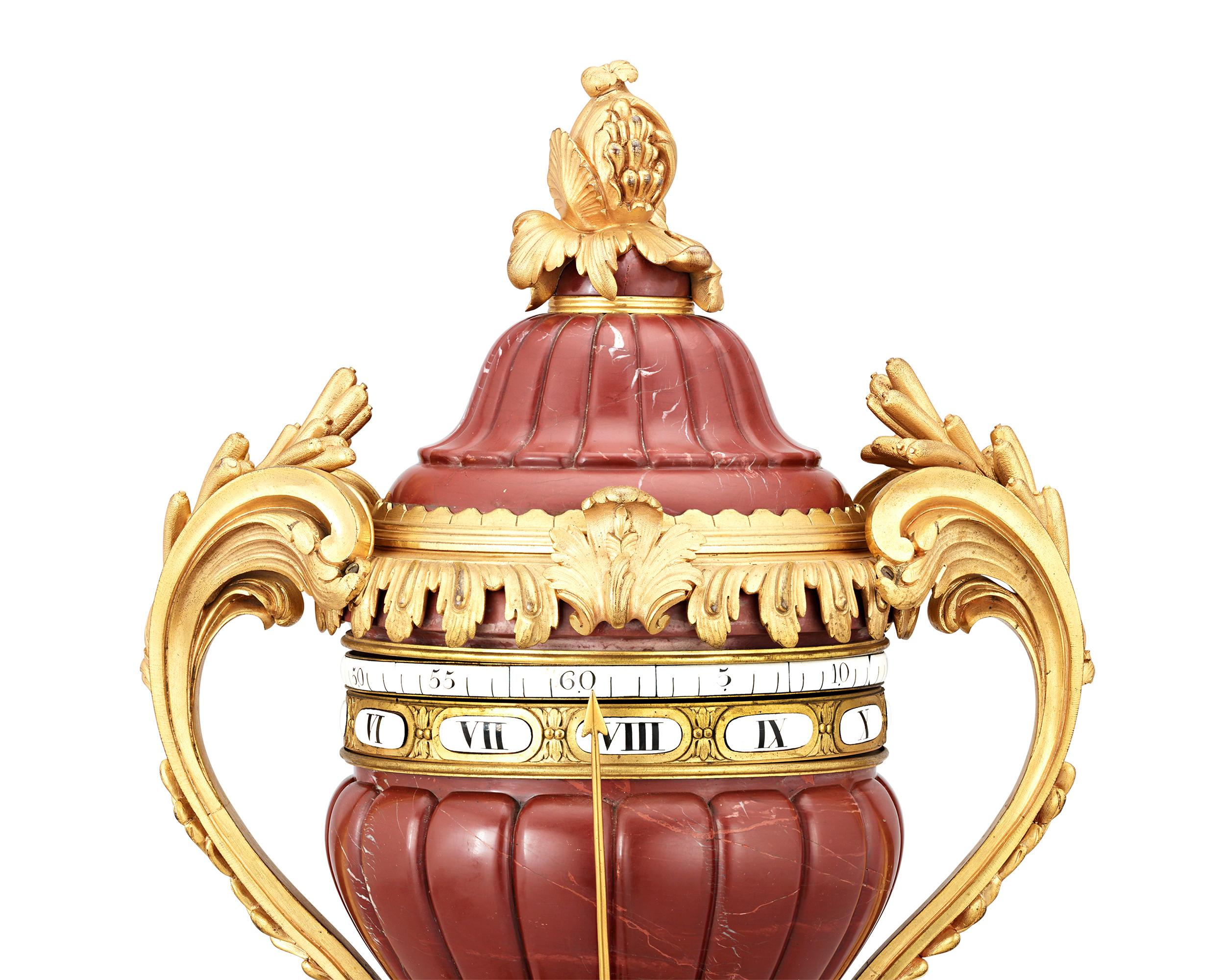 Bronze Louis XVI Annular Dial Clock