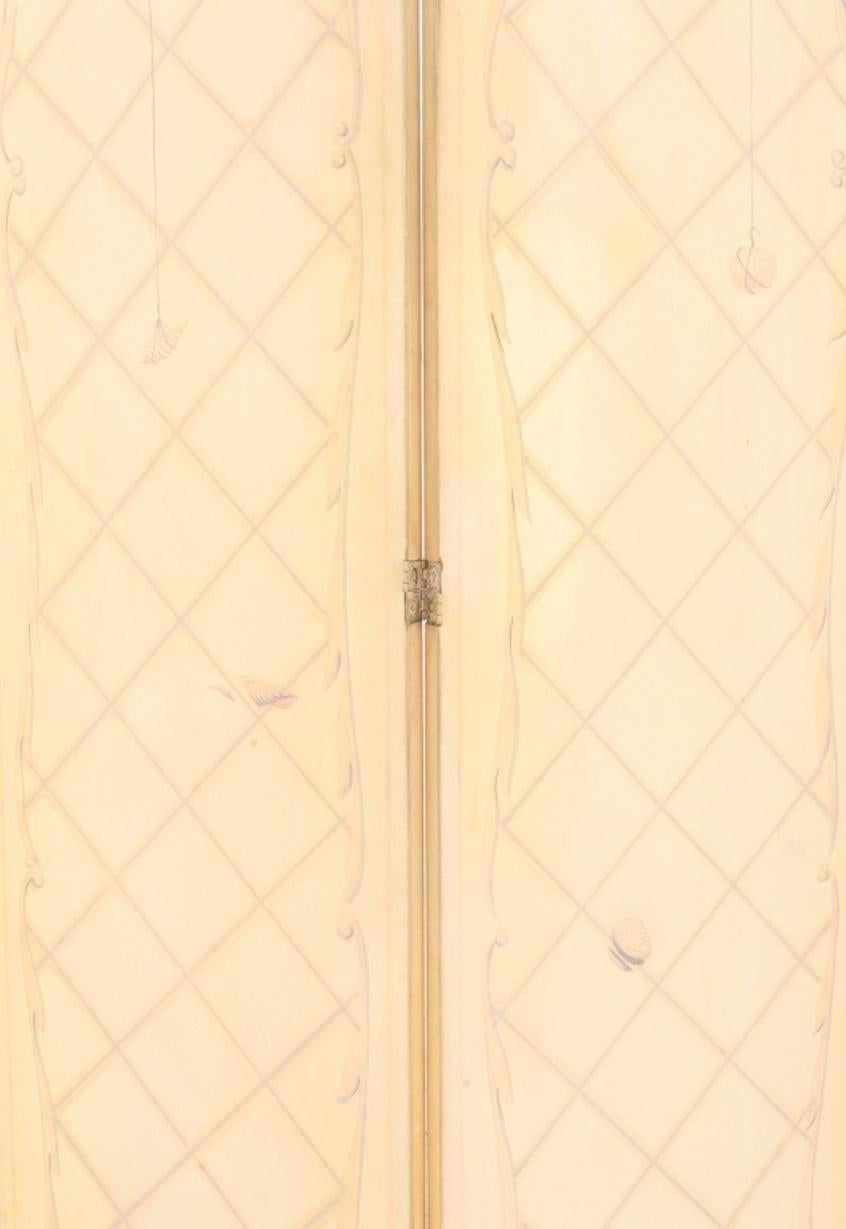 Louis XVI. Architektonischer Raumteiler mit 4 Tafeln im Zustand „Relativ gut“ im Angebot in New York, NY