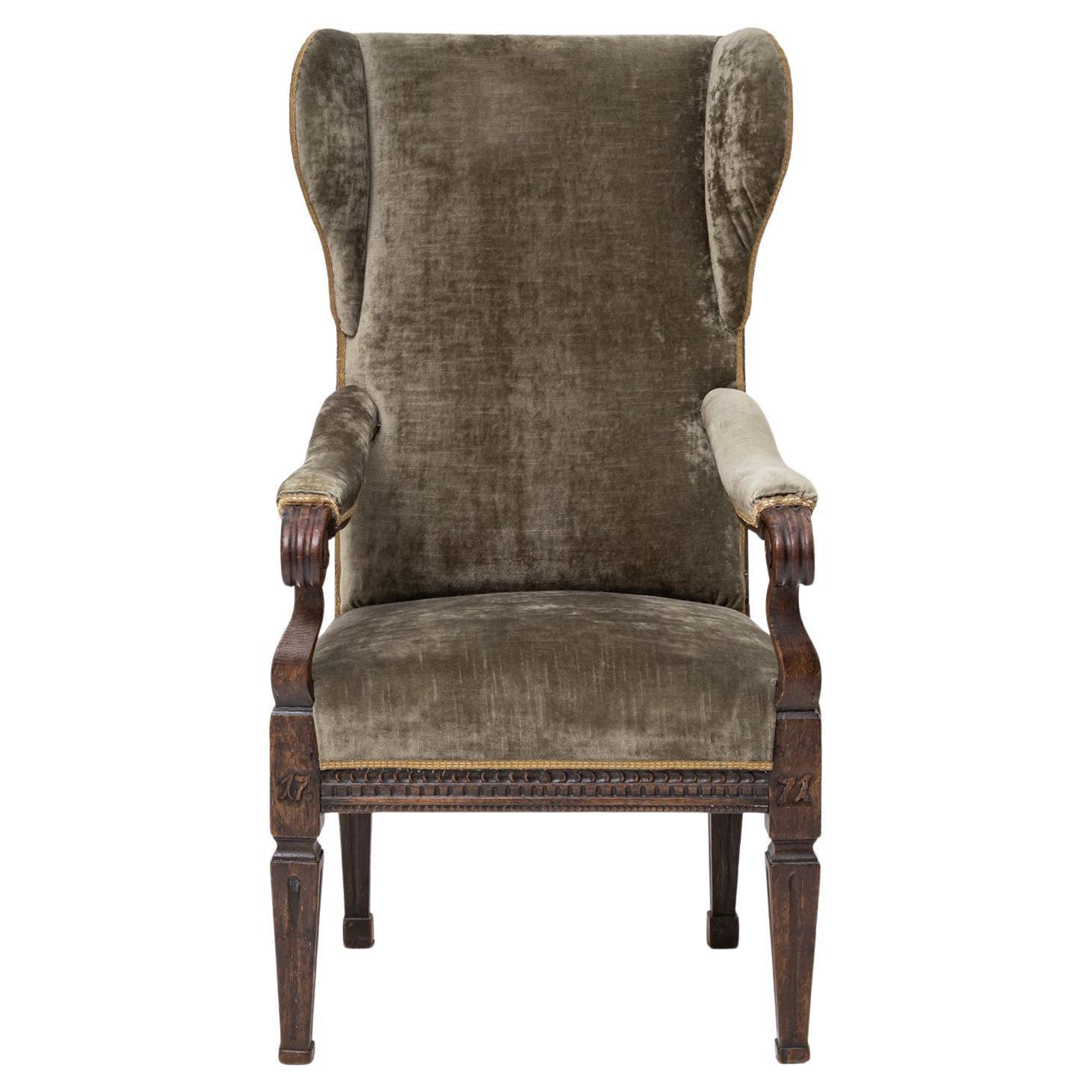 Louis XVI Armchair, dated 1771