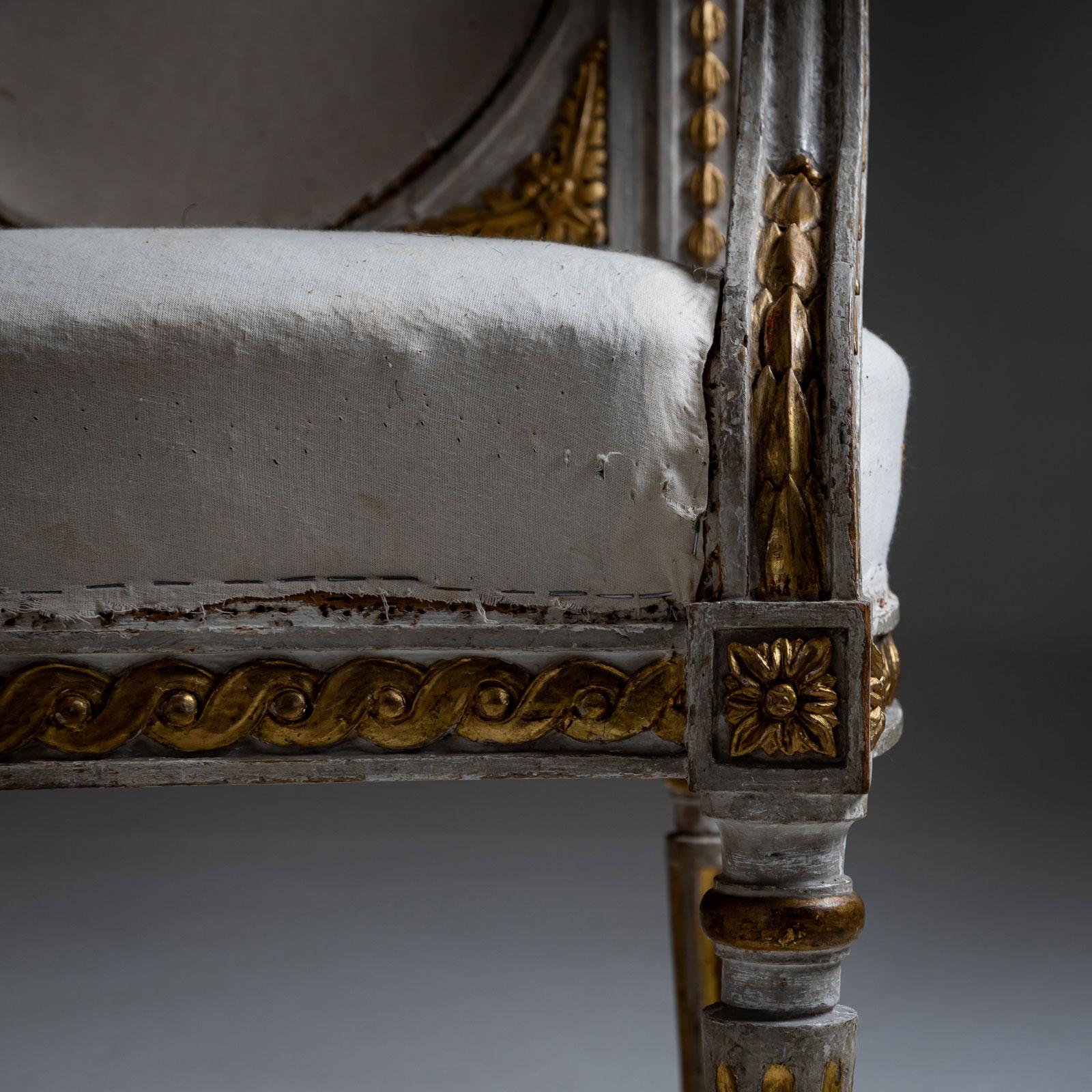 Louis XVI Armchair, Germany, Late 18th Century 2
