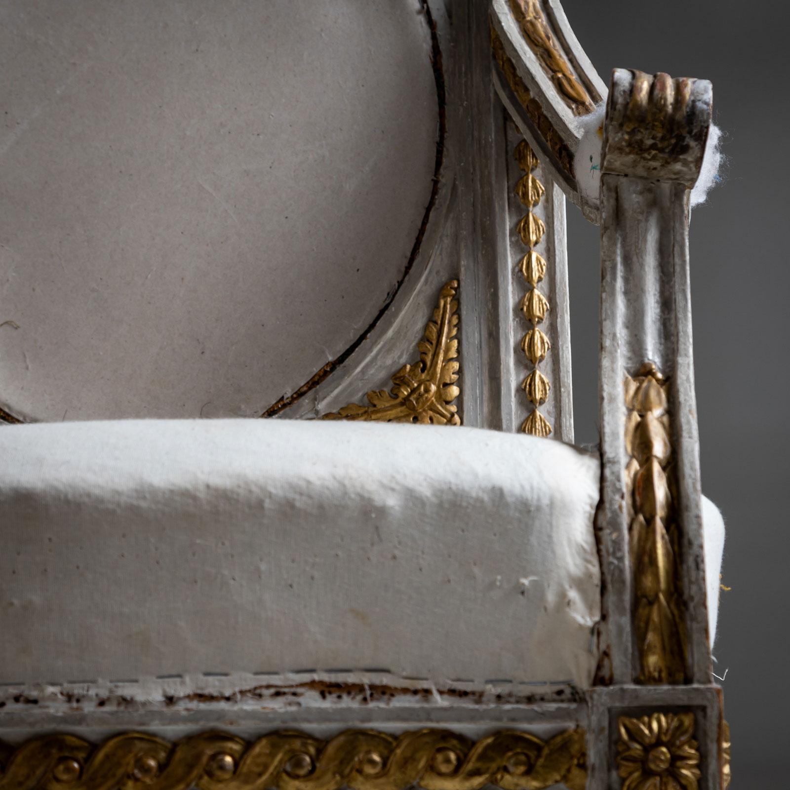 Louis XVI Armchair, Germany, Late 18th Century 3