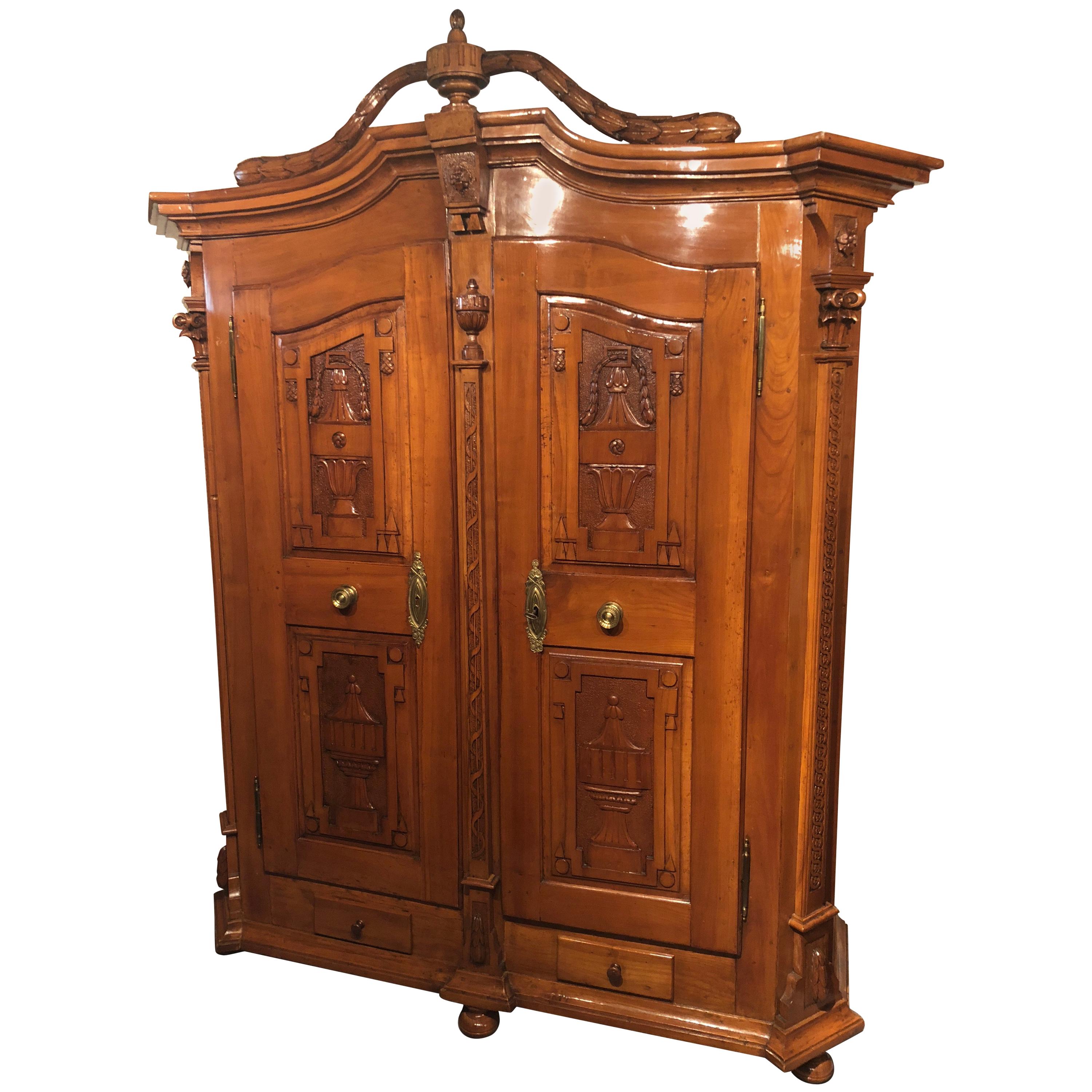 Louis XVI Armoire, Lake Constance Region, 1770-80 For Sale at 1stDibs