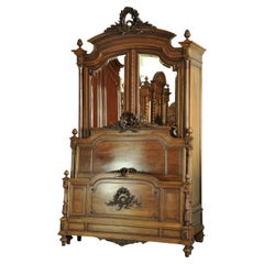 Antique Louis XVI Bedroom Furniture in Carved Walnut