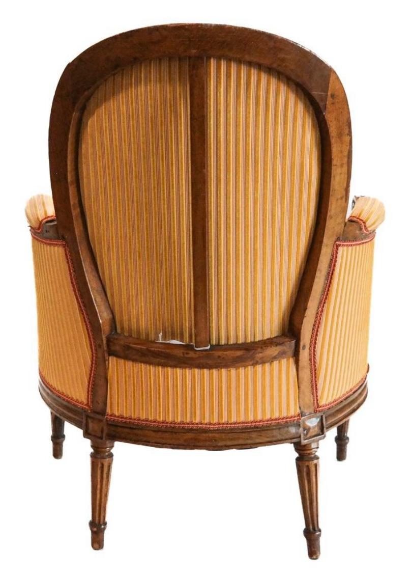 Bergere Luis XVI, C. 1790 Francés en venta