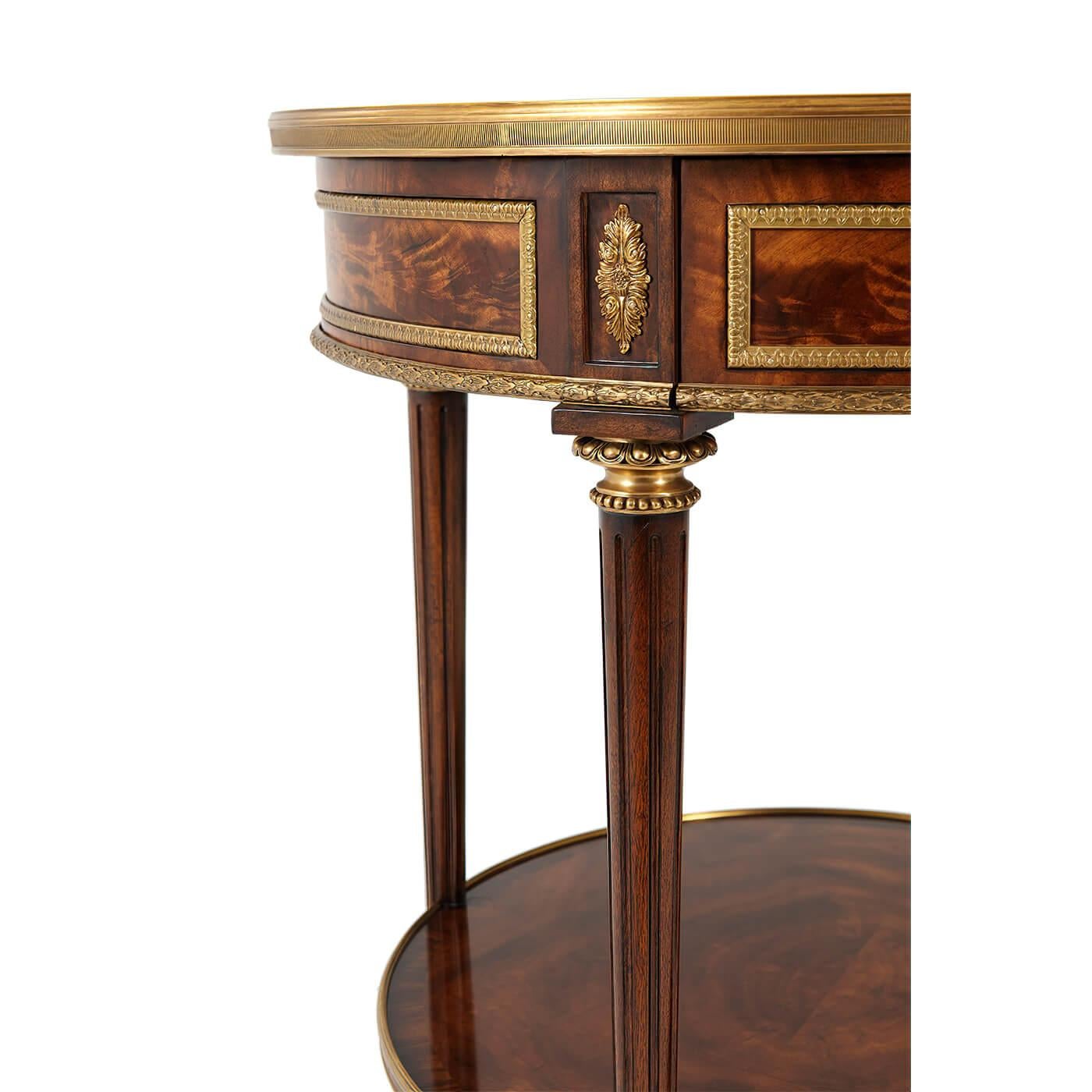 Louis XVI Bouillotte Lamp Table For Sale 1
